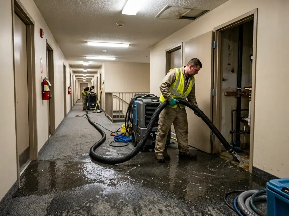 multi-unit-apartment-hallway-f-005 — frequently asked questions, Emergency Burst Pipe Water Extraction & Removal in Pico Riv…